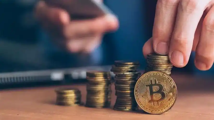 Modern mining farm with rows of ASIC miners hosted in Europe