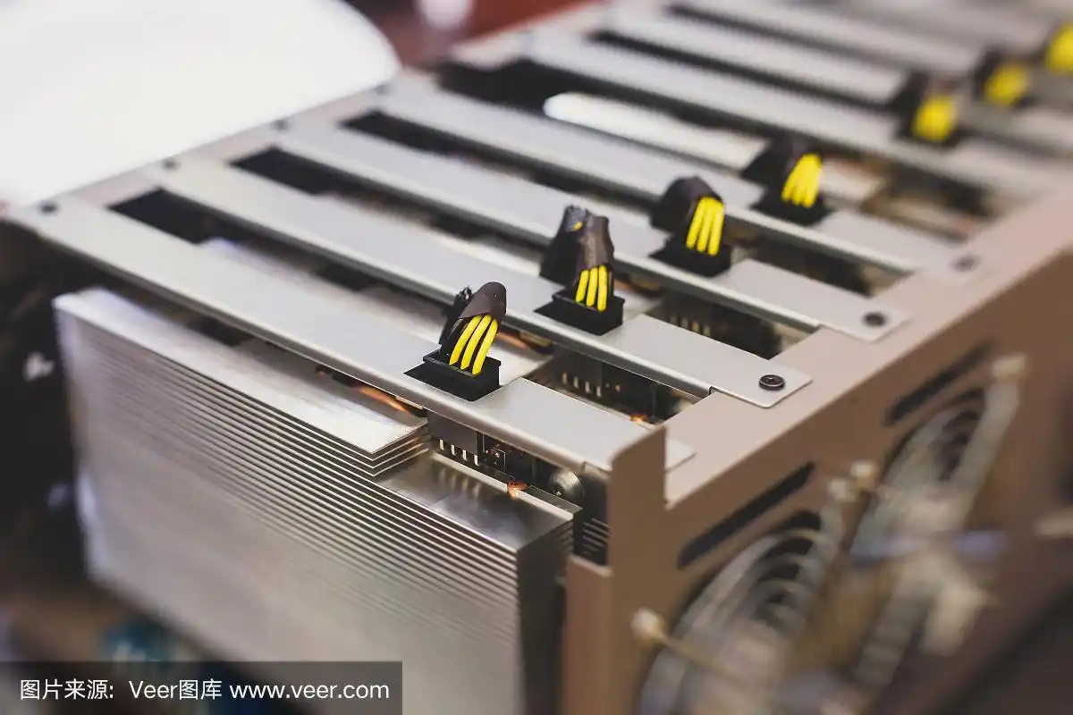 A modern Bitcoin mining farm
